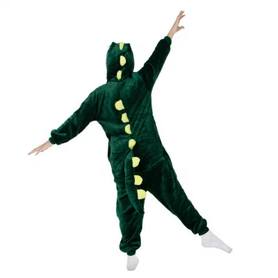 Pyžamo Krokodýl vel. 130-140 cm SPRINGOS KIGURUMI zeleno-žluté