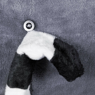 Pyžamo Lemur vel. L SPRINGOS KIGURUMI šedo-bílé