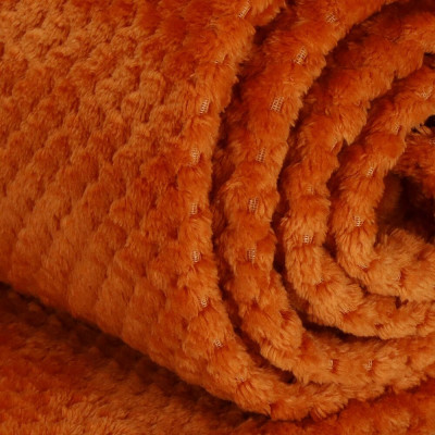 Deka se vzorem 200x220 cm SPRINGOS VESPA oranžová