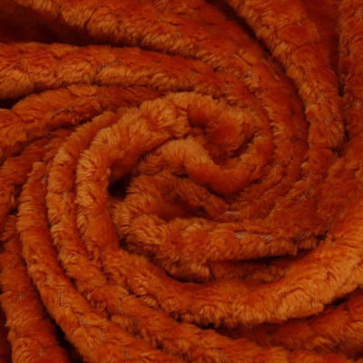 Deka se vzorem 200x220 cm SPRINGOS VESPA oranžová