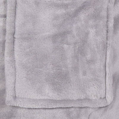 Pánský župan L/XL SPRINGOS VELVET šedý