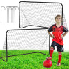 Branka na fotbal 183x122x61 cm SPRINGOS SG0015 černá sada 2 ks