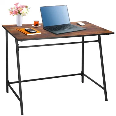 Psací stůl 100x50x75 cm SPRINGOS DESIGNLINE hnědý