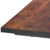 Psací stůl 100x50x75 cm SPRINGOS DESIGNLINE hnědý