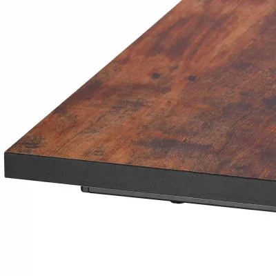 Psací stůl 100x50x75 cm SPRINGOS DESIGNLINE hnědý