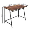 Psací stůl 100x50x75 cm SPRINGOS DESIGNLINE hnědý