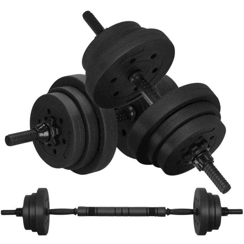 Činkový nakládací set 20 kg SPRINGOS FA1674 Činkový nakládací set 20 kg SPRINGOS FA1674