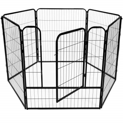 Skladací ohrádka pro psa - výběh pro štěnata 158x100 cm SPRINGOS PA1022