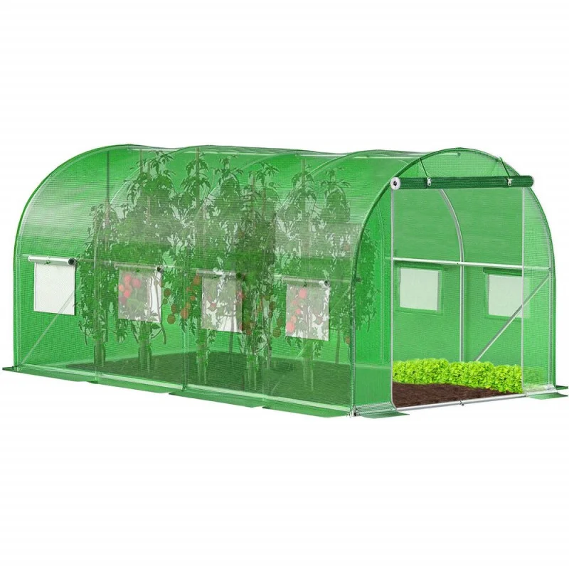 Zahradní foliovník 4,5x2x2 m 9m2 SPRINGOS GT0004 Zahradní foliovník 4,5x2x2 m 9m2 SPRINGOS GT0004