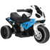 Elektro motorka pro děti od 3 let s třemi koly pro maximálně stabilní a bezpečnou jízdu. Stylový vzhled a propracovaný design dodávají motocyklu realistický charakter. LED světla s efekty při jízdě zvyšují atraktivitu a viditelnost. Snadné ovládání a pohodlné sedadlo zajišťují komfortní jízdu. Ideální volba pro děti, které si chtějí užít zábavu a pocit opravdového motorkáře. Rozměry 44x66x37 cm, motor 1x 25W, baterie 6V / 4,5 Ah. Věk 3+.
