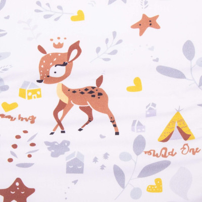 Podložka do kočárku oboustranná 78x37 cm SPRINGOS DEER