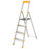 Hliníkové schůdky 4 stupně jednostranné DRABEST ALD4 MAX