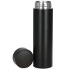 Nerezová termoska s teploměrem + sítko 500 ml SPRINGOS THERMOS černá