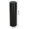 Nerezová termoska s teploměrem + sítko 500 ml SPRINGOS THERMOS černá