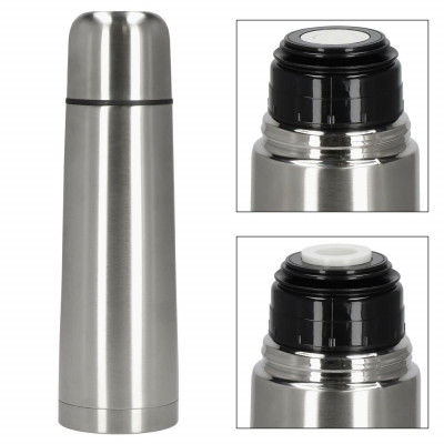 Nerezová termoska 750 ml SPRINGOS WARMO stříbrná