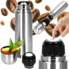 Nerezová termoska 750 ml SPRINGOS WARMO stříbrná