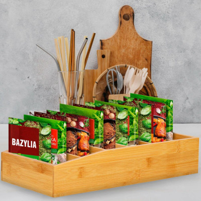 Stojan na koření 35x15 cm SPRINGOS KI0153 bambus