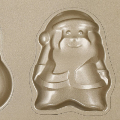 Forma na cukroví kovová 35x26 cm SPRINGOS KI0119 zlatá