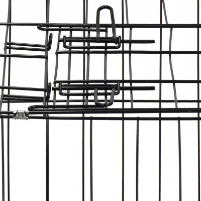 Klec pro zvířata 130x70x61 cm kovová SPRINGOS PA1082