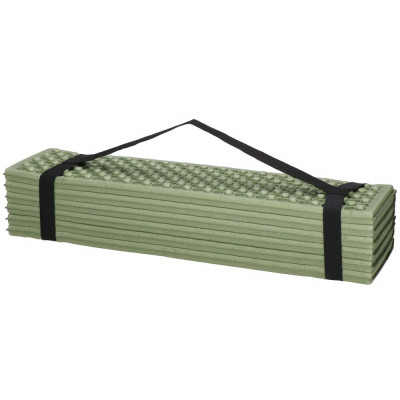 Turistická karimatka 182x60 cm SPRINGOS PM0010 zelenášedá