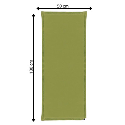 Samonafukovací karimatka 180x50 cm SPRINGOS PM046 zelená