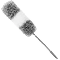 Teleskopická prachovka 78-280 cm SPRINGOS HA7465 šedo-bílá