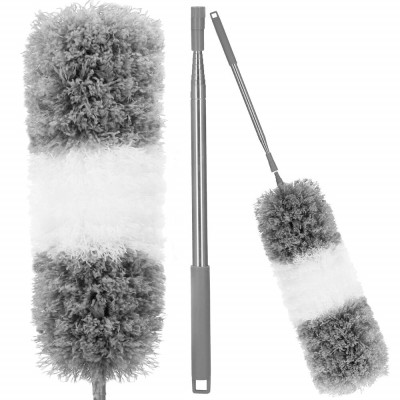 Teleskopická prachovka 78-280 cm SPRINGOS HA7465 šedo-bílá