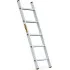 Hliníkový žebřík 1x5 příček jednodílný DRABEST DP-5 PRO