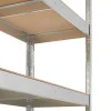 Kovový regál 180x90x40 cm 5 polic pozink HIGHER RSO175