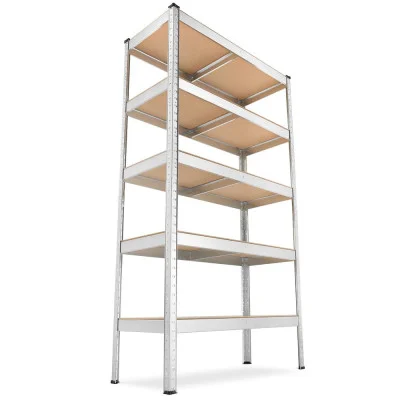 Kovový regál 180x90x40 cm 5 polic pozink HIGHER RSO175