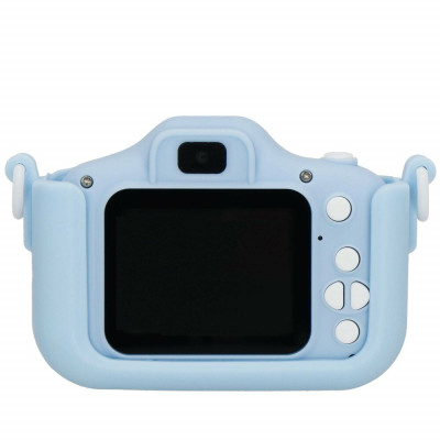 Dětský digitální fotoaparát 40Mpx 32GB SPRINGOS ZIPPY modrý