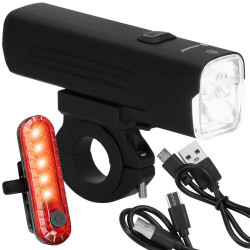Prémiová LED světla na kolo SPRINGOS BA0081