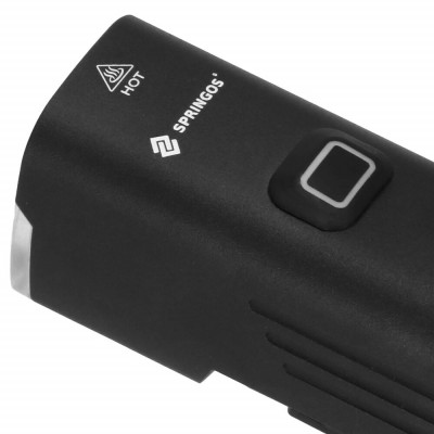 Prémiová LED světla na kolo SPRINGOS BA0081