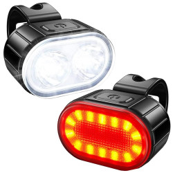 LED světla na kolo SPRINGOS BA0082