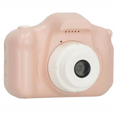 Dětský digitální fotoaparát 24Mpx 8GB SPRINGOS PEPPY růžový