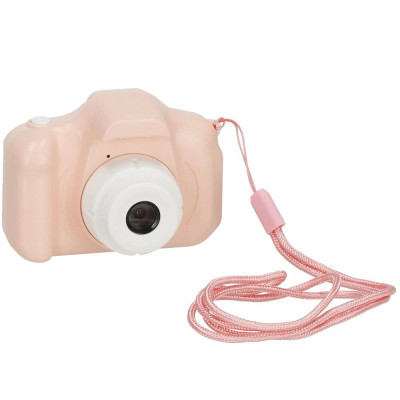 Dětský digitální fotoaparát 24Mpx 8GB SPRINGOS PEPPY růžový