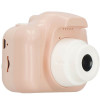 Dětský digitální fotoaparát 24Mpx 8GB SPRINGOS PEPPY růžový