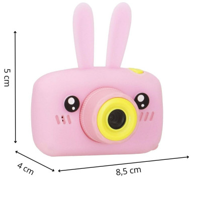 Dětský digitální fotoaparát 40Mpx 8GB SPRINGOS WINKO růžový