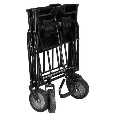 Skládací vozík 80 kg SPRINGOS GA0084 černý