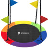 Zahradní houpačka 110 cm SPRINGOS SN028 ČAPÍ HNÍZDO multicolor