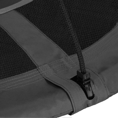 Zahradní houpačka 110 cm SPRINGOS SN027 ČAPÍ HNÍZDO šedá