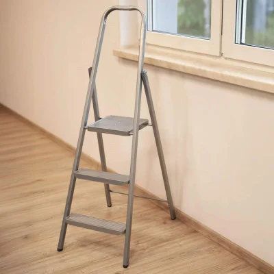 Ocelové schůdky 3 stupně SPRINGOS LD0098