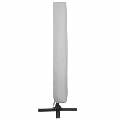 Zahradní slunečník 290x390 cm SPRINGOS GU0048 světle šedý