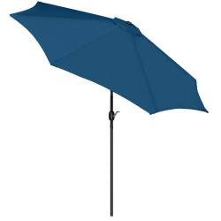 Zahradní slunečník 290 cm SPRINGOS GU0035 modrý