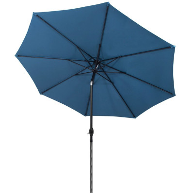 Zahradní slunečník 290 cm SPRINGOS GU0035 modrý