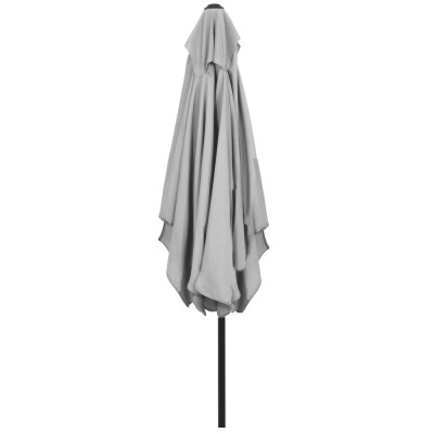 Zahradní slunečník 120x200 cm SPRINGOS GU0038 šedý