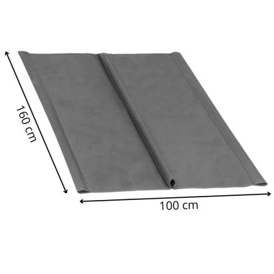Potah sedáku pro zahradní houpačky 160X100 cm SPRINGOS GS003S šedý