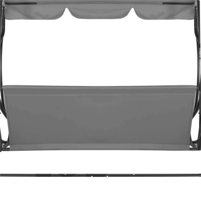 Potah sedáku pro zahradní houpačky 160X100 cm SPRINGOS GS003S šedý