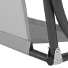 Potah sedáku pro zahradní houpačky 130x100 cm SPRINGOS GS1015S světle šedý