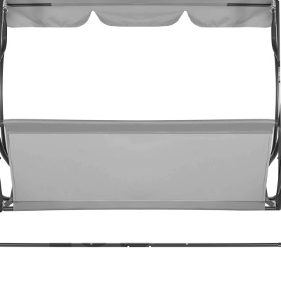 Potah sedáku pro zahradní houpačky 130x100 cm SPRINGOS GS1015S světle šedý